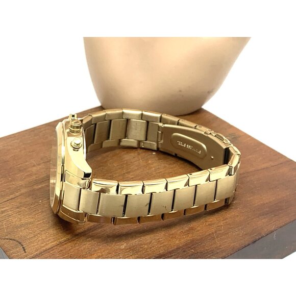 Caravelle By Bulova Women's Watch 44L238 Quartz Chronograph Gold Steel 36mm - Picture 8 of 13